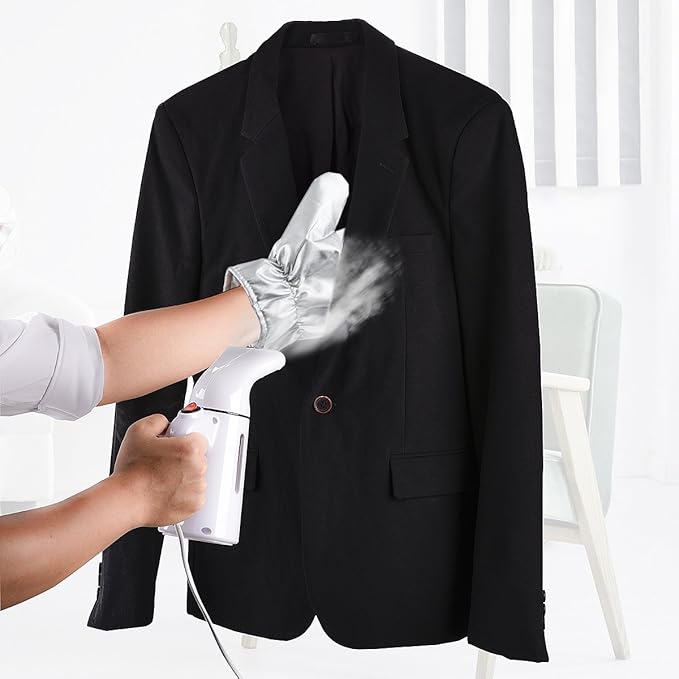Tingtio Garment Steamer Ironing Gloves Flexible Anti Steam Mitt Heat Resistant - Image 5