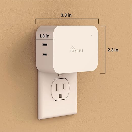 Alexa Smart Dimmer Plug, Treatlife Plug-in Lamp Dimmer Switch - Image 3