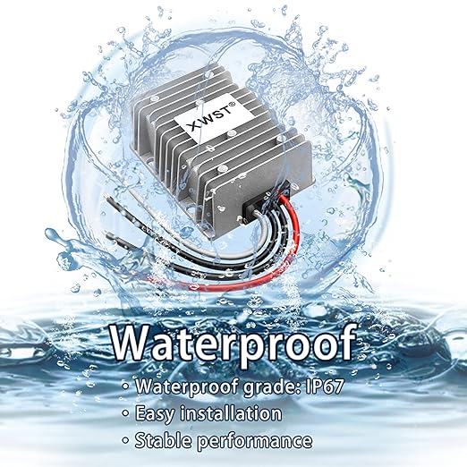 DC DC Stabilizer 9V-36V to 24V Boost Buck Converter 20A 360W Waterproof Power - Image 5