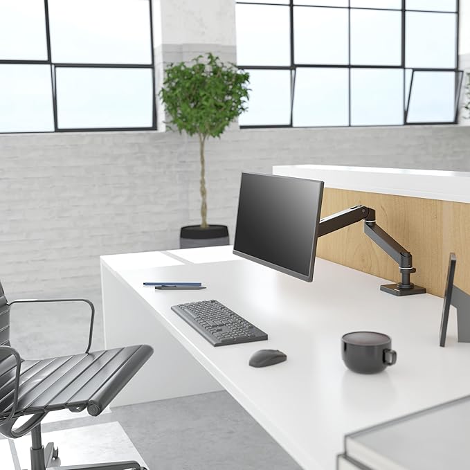 Ergotron – Upgraded LX Pro Premium Monitor Arm, Single Monitor Desk Mount – - Image 3