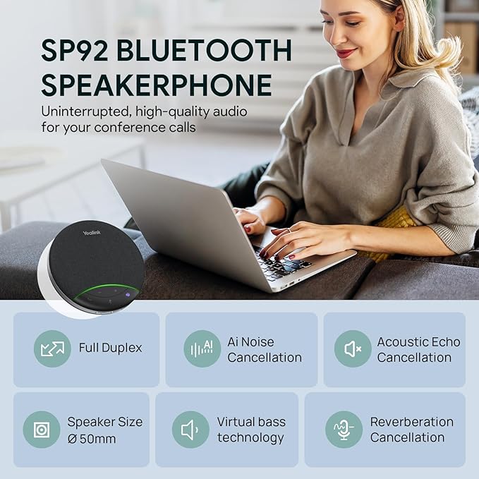 Yealink SP92 Conference Speaker and Microphone - Image 2