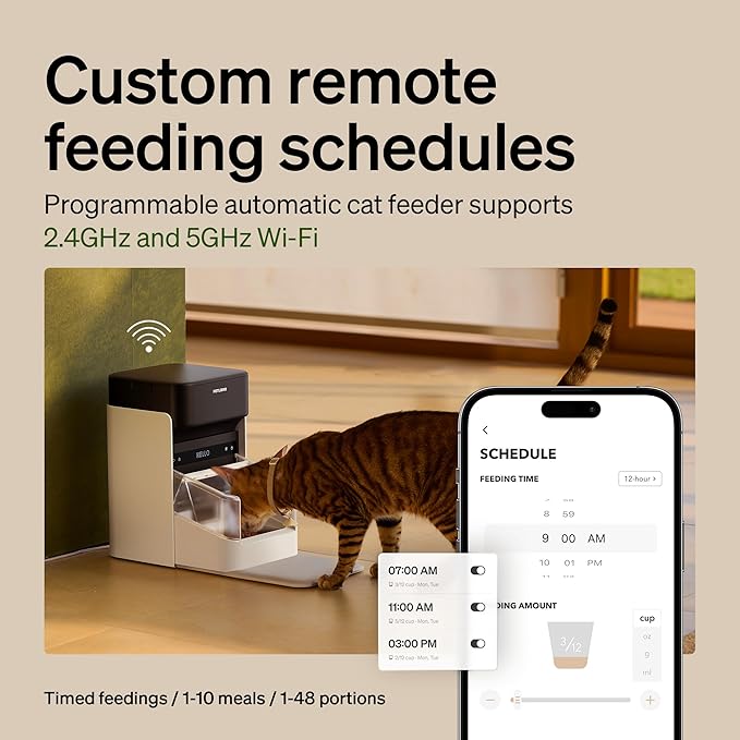 PETLIBRO RFID Automatic Cat Feeder, Collar Sensor-Activated Personalized Meals - Image 7