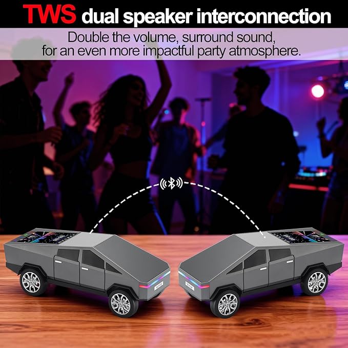 Futuristic Pickup Truck Bluetooth Speaker - Image 6