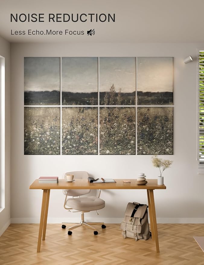 Wall Art Acoustic Panels, Decorative Sound Absorbing Panels - Image 2