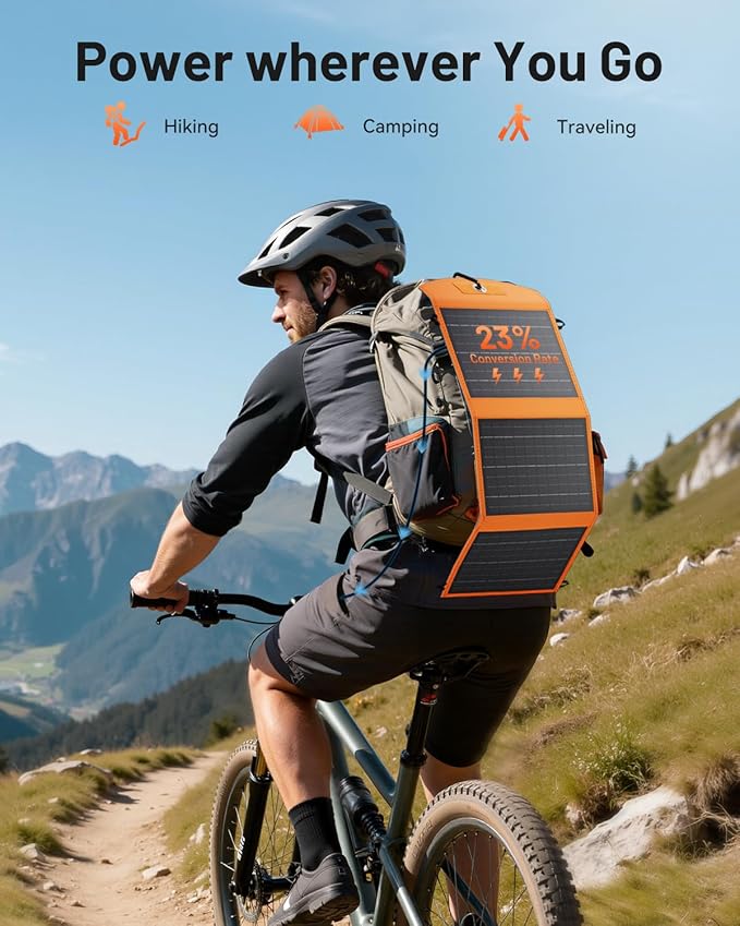 SOLUPUP Solar Panels 30W Portable Foldable Solar Charger - Image 5