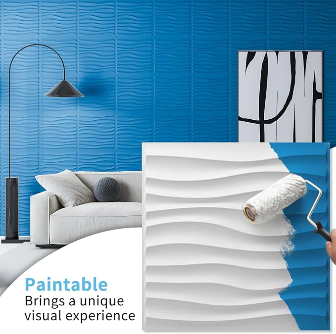 Art3d 20 Pack Decorative 3D Wall Panels, 19 Sq.Feet PVC Interior Wall Décor - Image 3