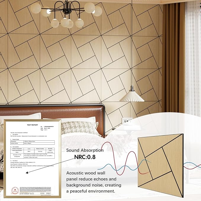 ARMURO 4 Packs Acoustic Wall Panels - Image 2