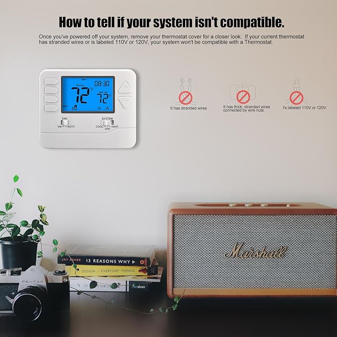 Suuwer 5-1-1 Day Programmable Thermostats - Image 8