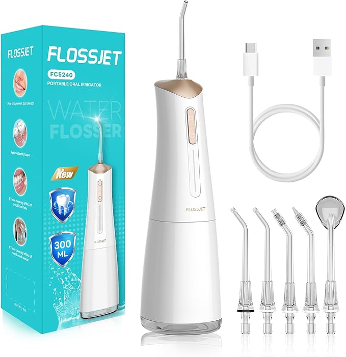 FlossJet Water Dental Flosser Cordless Oral Irrigator by Unknown