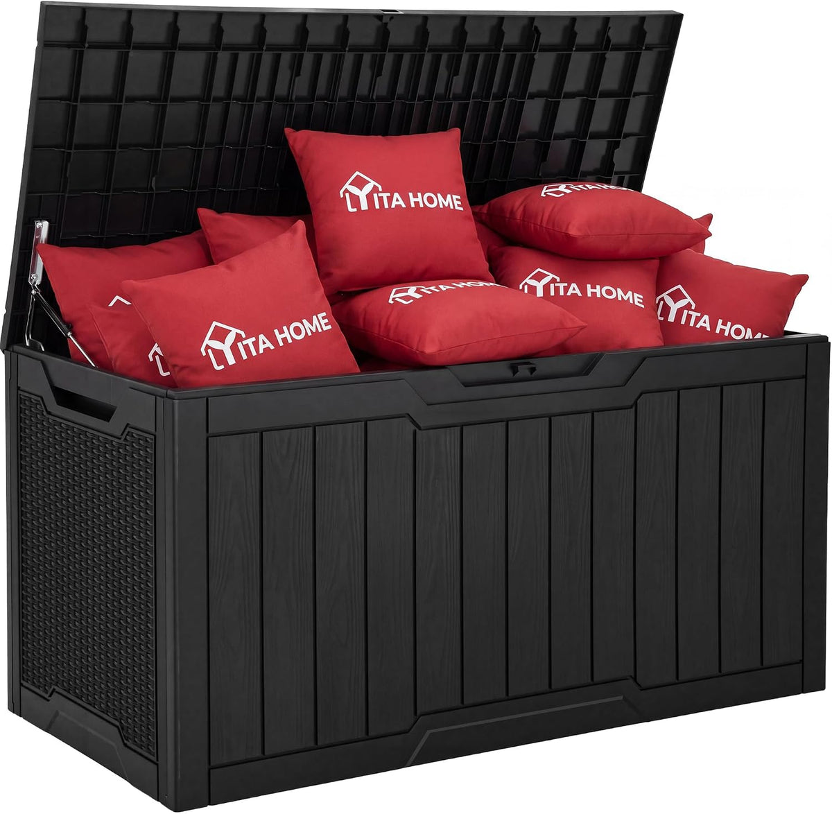 yitahome 100 gallon large outdoor deck box, main product view