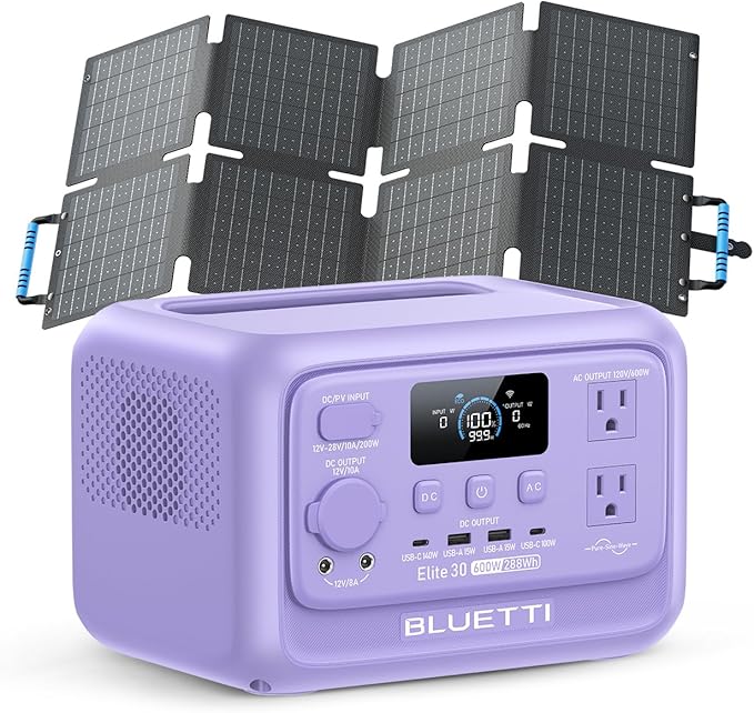 BLUETTI Elite 30 V2 Solar Generator by BLUETTI