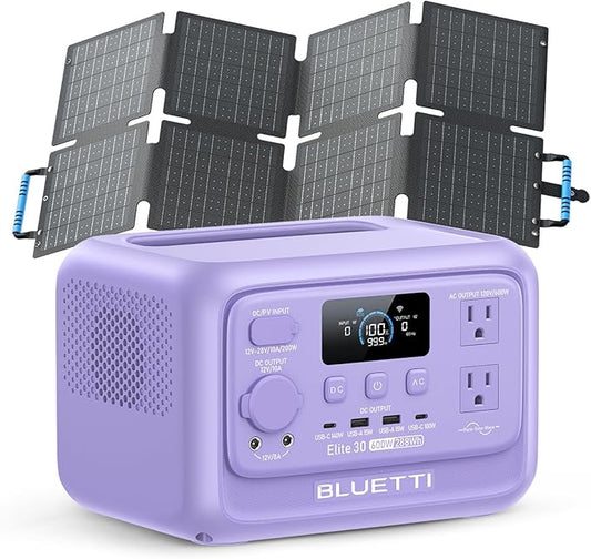 BLUETTI Elite 30 V2 Solar Generator by BLUETTI