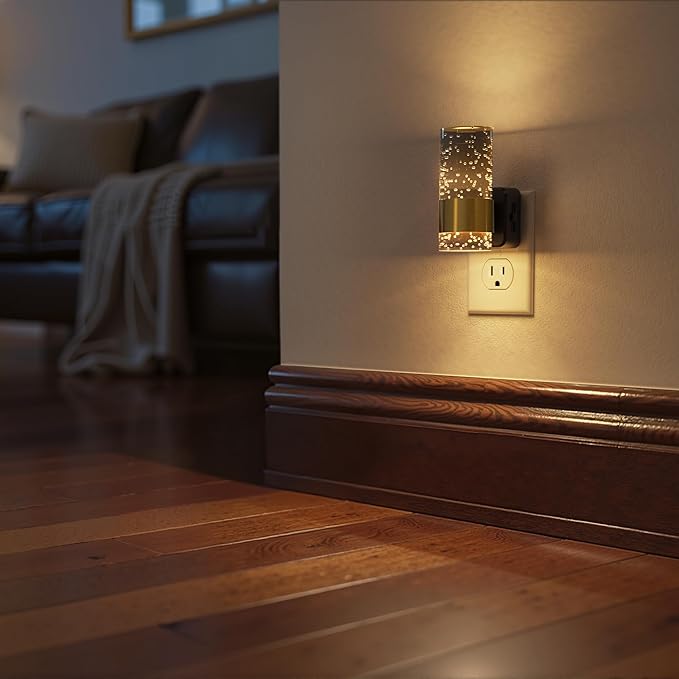 Briignite Night Light, 2 Pack Dimmable Night Lights Plug into Wall, LED Night - Image 5