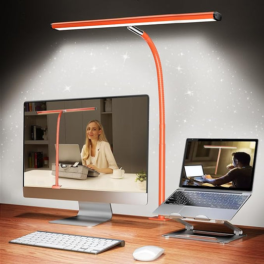 Airlonv LED Desk Lamp for Office Home, Eye-Caring Desk Light by Airlonv
