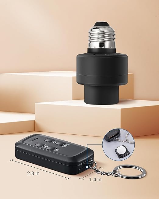 DEWENWILS Remote Control Light Socket - Image 6