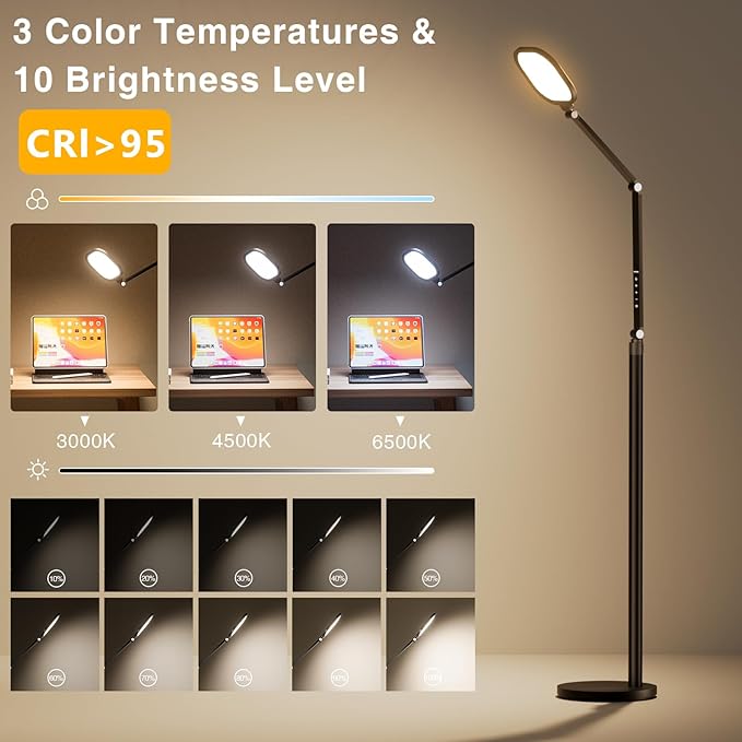 LitONES Ring Light with Stand, 15W Dimmable Zoom Lighting - Image 8