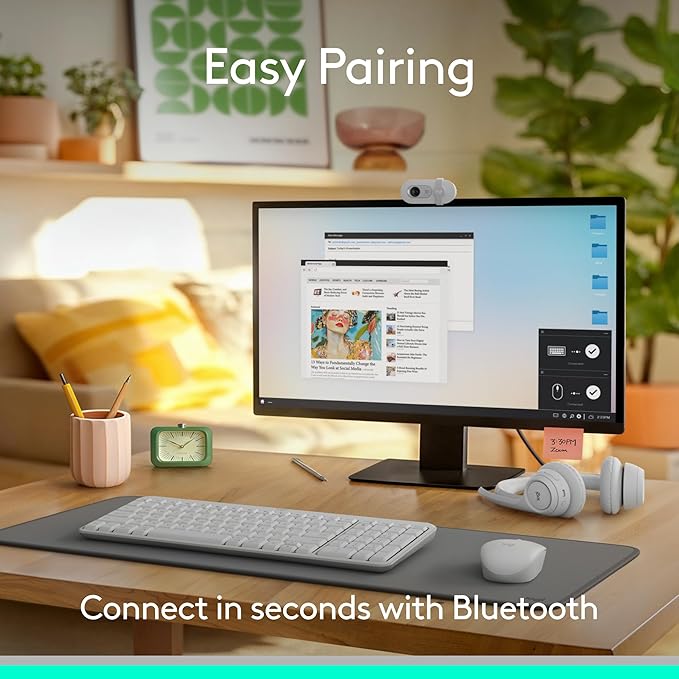Logitech MK250 Bluetooth Wireless Mouse and Keyboard Combo: Fast & Easy - Image 2