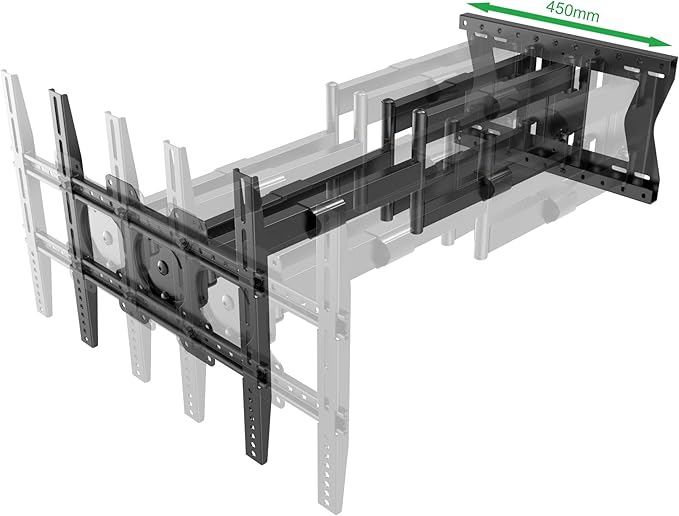 Physix 4100 Long Arm TV Wall Mount - Image 9