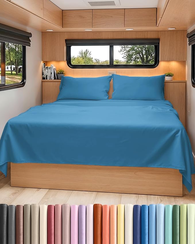 RV Short Queen Sheet Set 60 X 75 by CGKUnlimited