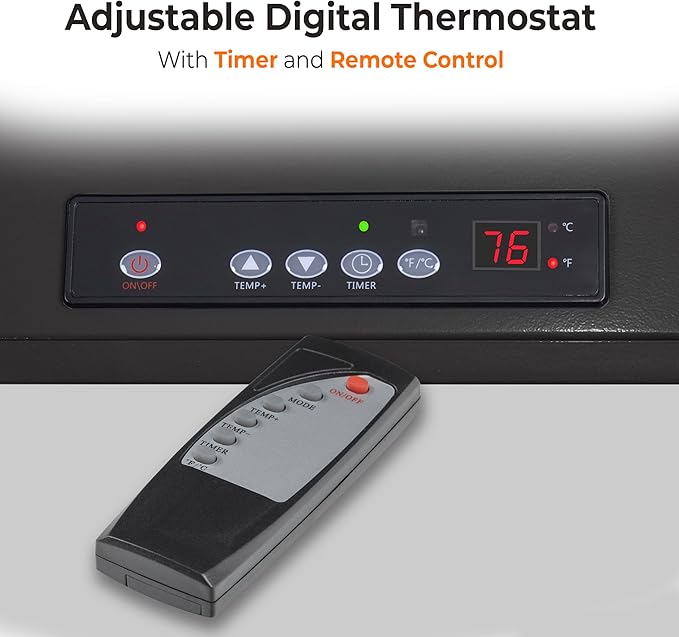 Comfort Zone 10, 000W Hard-Wired Garage Heater – Industrial & Commercial - Image 3