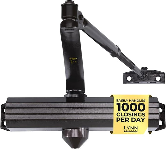 LYNN HARDWARE Medium/Heavy Duty Automatic Door Closer by LYNNHARDWARE