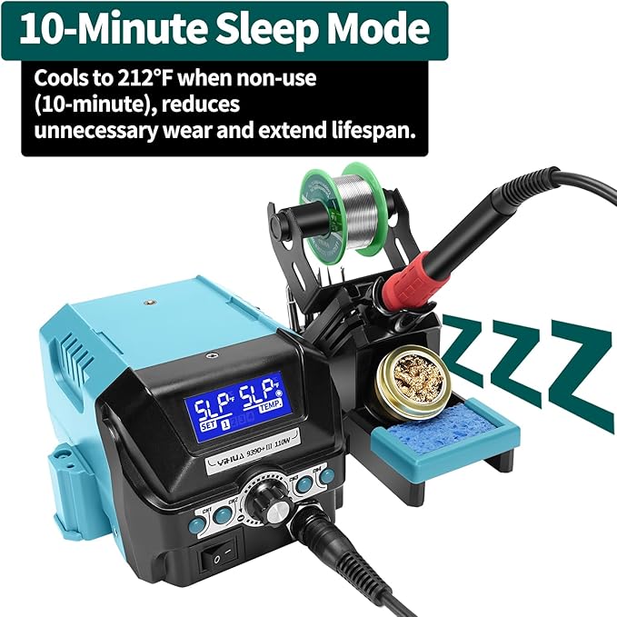 YIHUA 939D+ III EVO Digital Soldering Iron Station Kit 110W High Power - Image 4