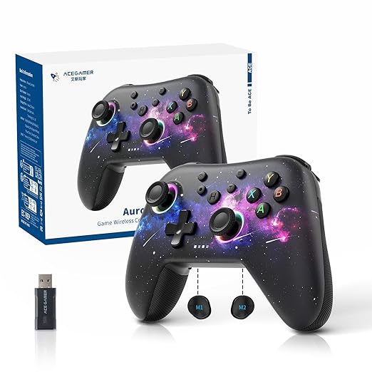 AceGamer Aurora II 2.4G Wireless Bluetooth Controller by AceGamer