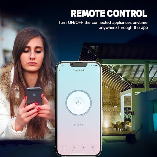 Smart Wall Outlet, Tamper Resistant Outlet Compatible - Image 2