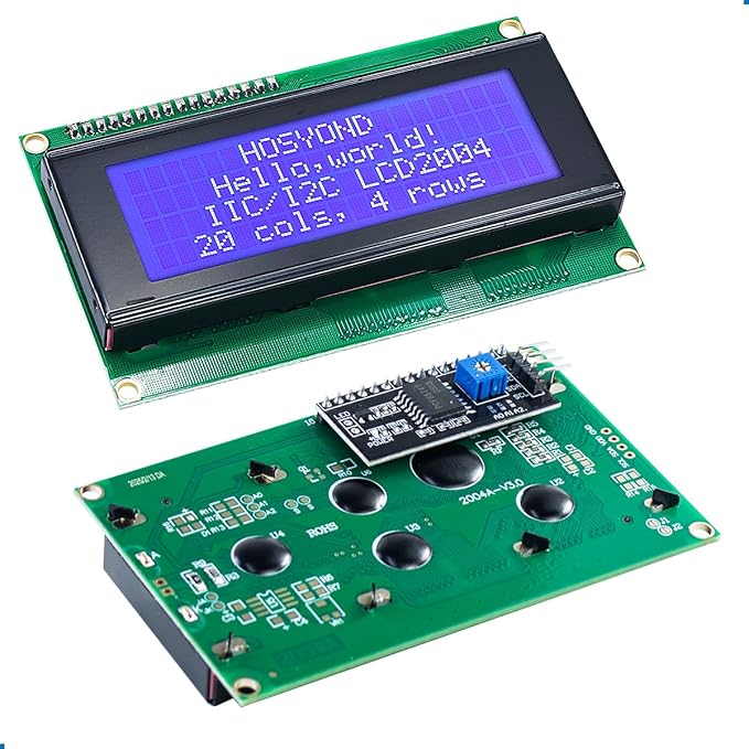 Hosyond 3pcs IIC I2C 2004 LCD Module 20x04 LCD Screen Module Display - Image 2