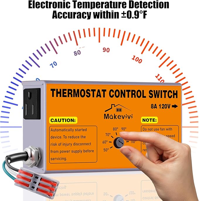 Attic Fan Thermostat-Control: - Image 3