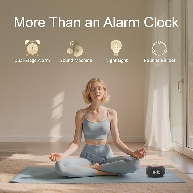 Hotmoon Alarm Clock with Sound Machine - Image 7