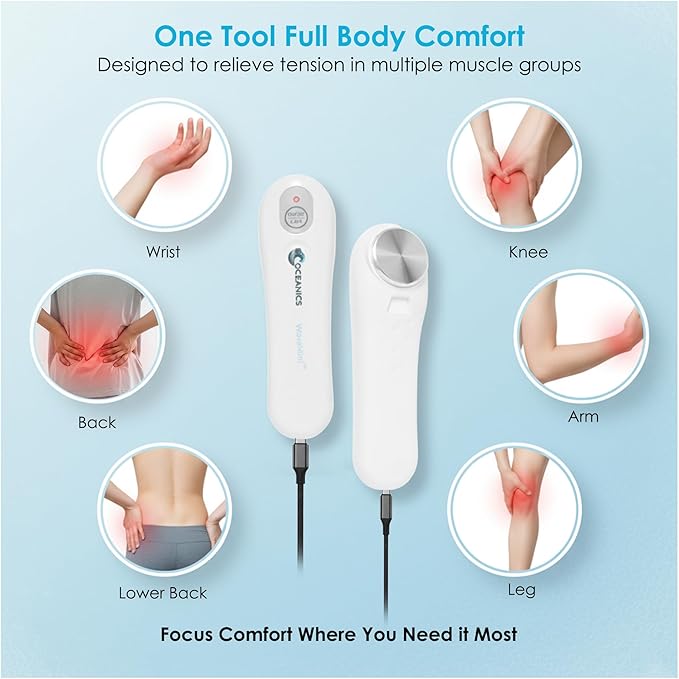 Portable Drug Free Muscle Recovery massage gun Compact Therapy Device Built - Image 7