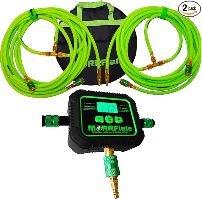 MORRFlate Air Hub + Air Hub Hoses Quad 155" Wheelbase 4 Tire Inflation by MORRFlate