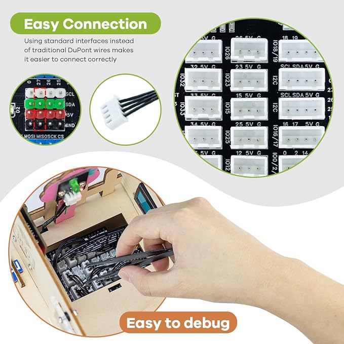 LAFVIN IOT ESP32 Smart Home Starter Kit Supports Voice Recognition and App - Image 7