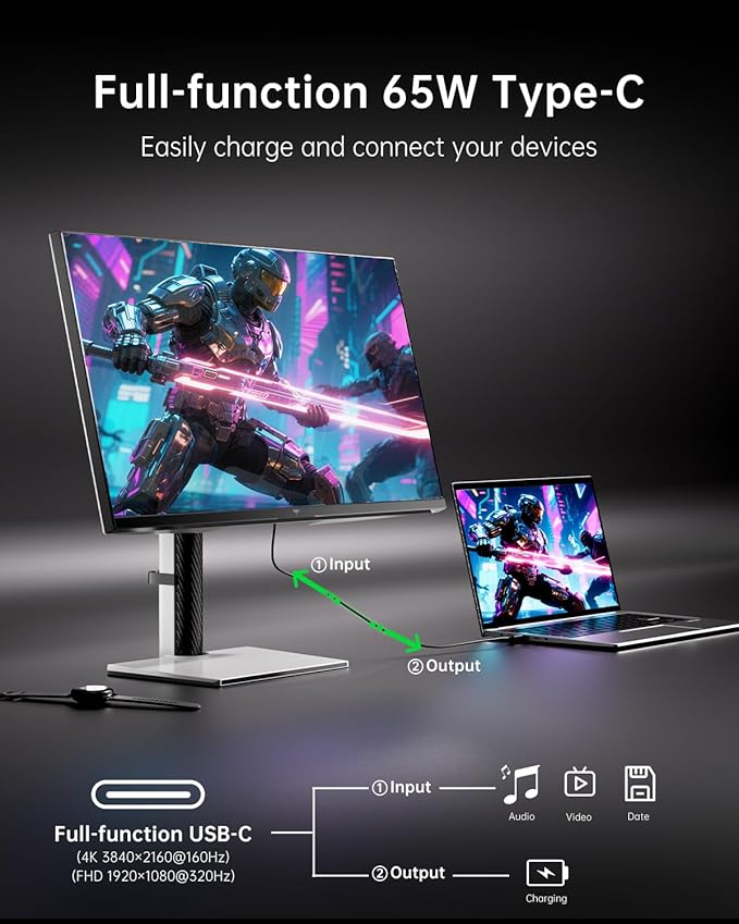 KTC 27 Inch Dual Mode Mini LED Monitor - Image 5