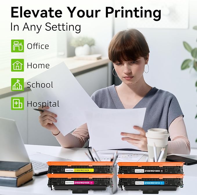 swiss toner 210X Toner Cartridges 4 Pack - Image 7