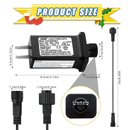 30V 6W Class 2 Power Supply Replacement LED Transformer IP44 LED Light - Image 2