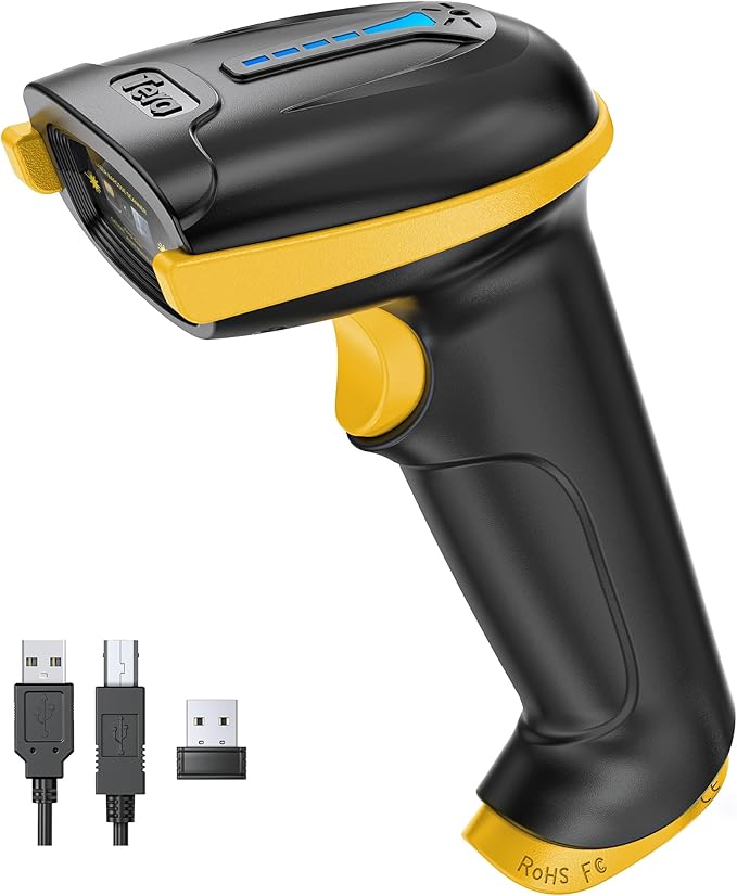 Tera Barcode Scanner Wireless Versatile 2-in-1 by Tera