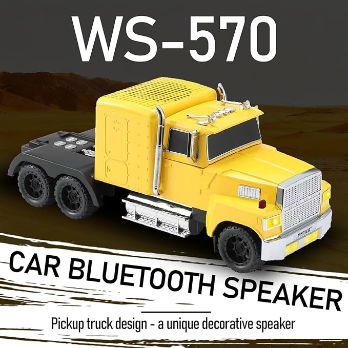 WSTER American Truck Bluetooth Speaker - Image 4