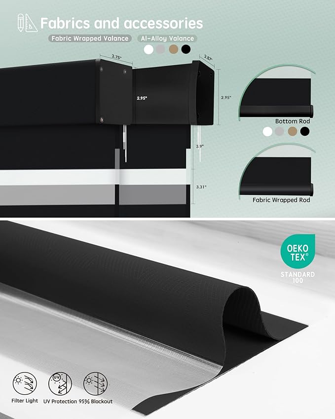 Yoolax Motorized Zebra Blinds Works - Image 5
