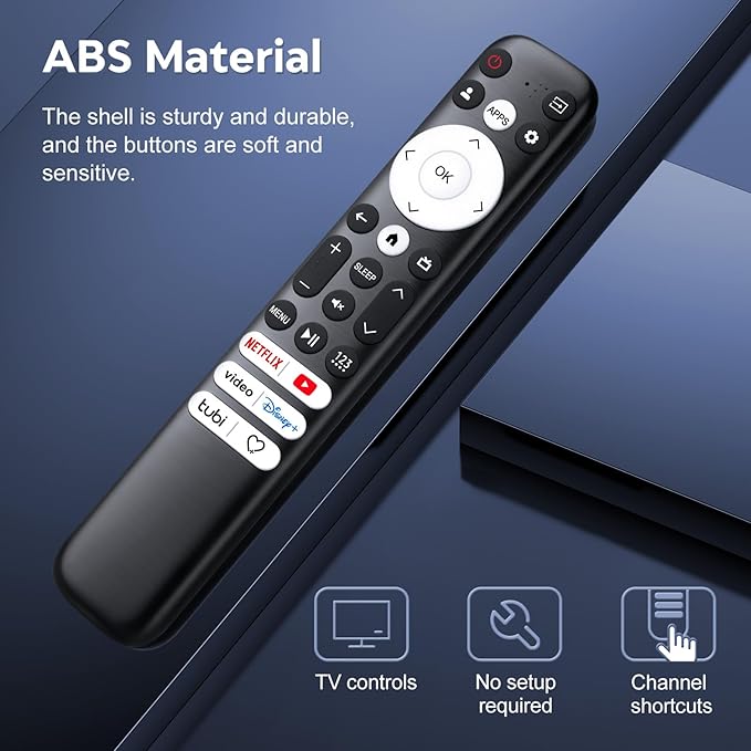 Replacement Only for Hisense-Google-TV-Remote, for Hisense Mini-LED QLED ULED - Image 5