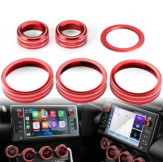 Auovo AC Knob Rings Trims Compatible by Auovo
