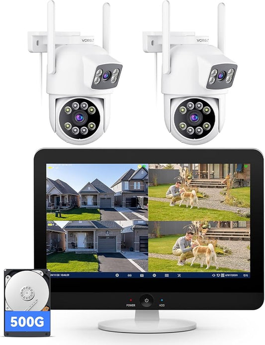 VORGUT Security Camera System Wireless Outdoor by VORGUT