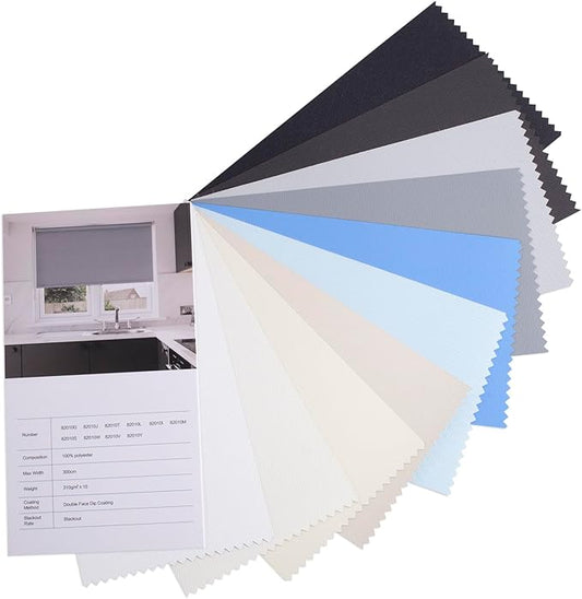 Zshine Motorized Blackout Window Blinds Customize Width Remote Control Wireless by ZSHINEHome
