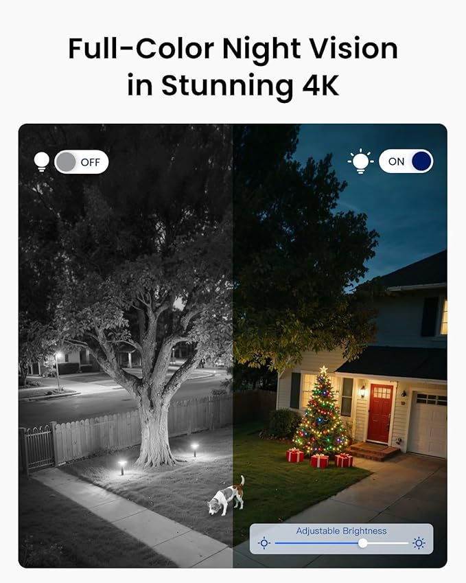 REOLINK 4K Wired WiFi Outdoor Camera, 8MP Dual Lens Security Camera, 360 PTZ - Image 5
