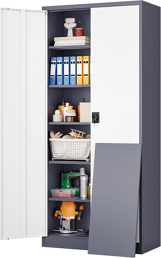 Wide & Deep Metal Storage Cabinet by SISESOL