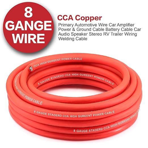 8 Gauge Wire Copper Clad Aluminum CCA - Image 4