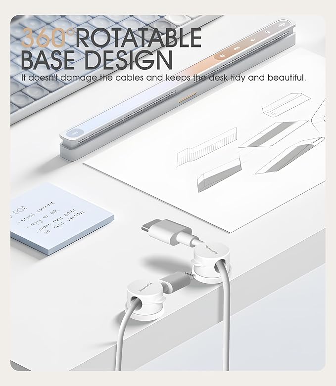 9 Pack Spring Cord Organizer Cable Clips, 2025 Latest Nearockle Phone Charging - Image 6