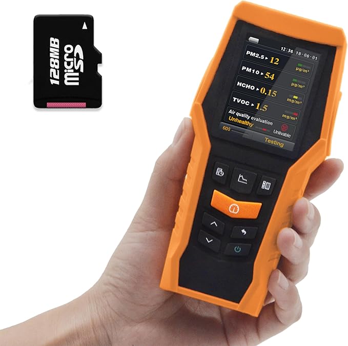 BLATN Smart Air Quality Meter Indoor 11-in-1 Air Monitor PM1.0 PM2.5 PM10 Dust by BLATN
