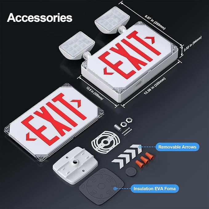 Wet Location Emergency Exit Signs - Image 6